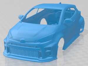 Toyota GR Yaris RZ Printable Body Car 3Dプリントモデル
