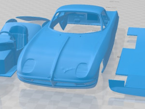 350 GTV Printable Car Model do druku 3D