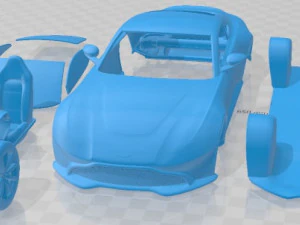 Aston Martin Vantage 2019 Printable Car 3D Print Model