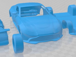 Aston Martin Vantage 2019 Printable Car 3D Принт Модель