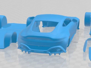 Aston Martin Vantage 2019 Printable Car 3D Print Model