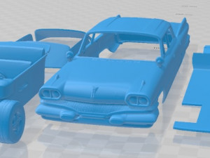 Dodge Dart Phoenix 1960 Printable Car 3D Print Model