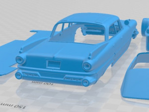 Dodge Dart Phoenix 1960 Printable Car Modelo de Impressão 3D