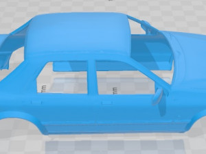 Sierra RS Cosworth Club Printable Body Car Modèles 3D en vedette