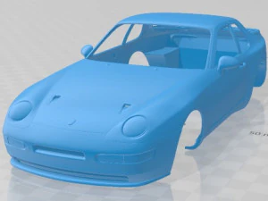 Carrosserie imprimable Porsche 968 Turbo S Modèles 3D en vedette