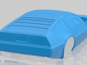 DeLorean DMC 12 1981 Printable Body Car 3D 프린트 모델