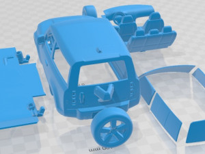 Land Rover Defender 90 2020 Printable Car 3Dプリントモデル