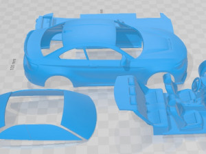 M2 CS 2020 Printable Car 3D-Druckmodell