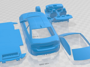 M2 CS 2020 Printable Car 3D-Druckmodell