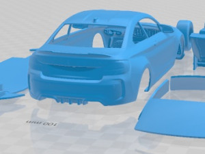 M2 CS 2020 Printable Car 3D-Druckmodell