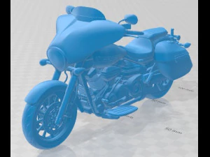 Moto Yamaha Stratoliner Deluxe 2013 para imprimir Modelo de Impressão 3D