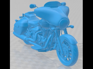 Yamaha Stratoliner Deluxe 2013 Printable Motorbike Modelo de Impressão 3D