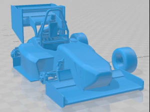 MAD Formula Team MFTC3 Printable Car 3D Print Model