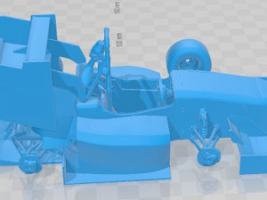 MAD Formula Team MFTC3 Printable Car 3D 프린트 모델