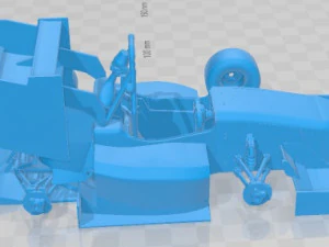 MAD Formula Team MFTC3 Printable Car 3D Print Model