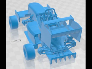 MAD Formula Team MFTC3 Printable Car 3D Print Model