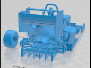 MAD Formula Team MFTC3 Printable Car 3D 프린트 모델