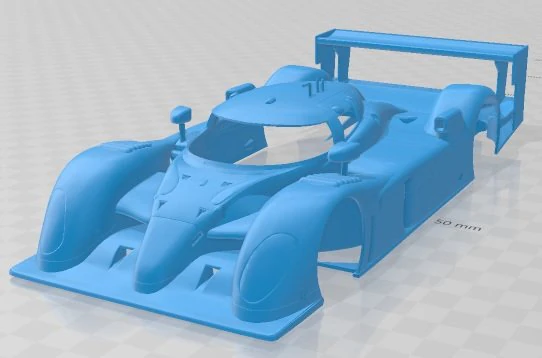 Bentley Speed 8 Printable Body Car 3D Print Model .c4d .max .obj .3ds .fbx .stl .blend 