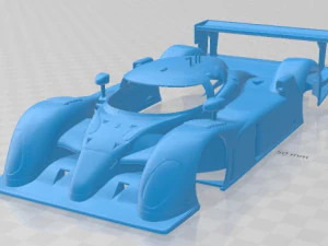 Bentley Speed 8 Printable Body Car 3D Print Model