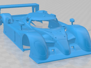 Bentley Speed 8 Printable Body Car Modelo de Impressão 3D
