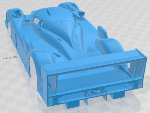 Bentley Speed 8 Printable Body Car Modelo de Impressão 3D