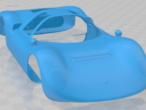 Nissan R380-II 1967 Printable Body Car 3D Print Model