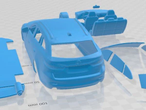 Carro imprim&iacute;vel Mazda 6 Wagon 2020 Modelo de Impressão 3D