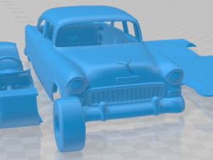 Chevrolet 150 Utility Sedan 1955 Printable Car 3Dプリントモデル