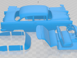 Chevrolet 150 Utility Sedan 1955 Printable Car 3Dプリントモデル