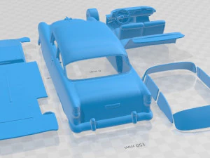 Chevrolet 150 Utility Sedan 1955 Printable Car 3D Print Model