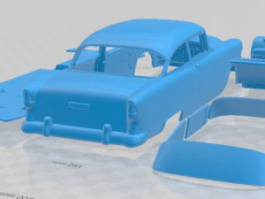 Chevrolet 150 Utility Sedan 1955 Printable Car 3D Print Model