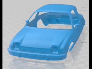 AMC Pacer X 1977 Printable Body Car 3Dプリントモデル