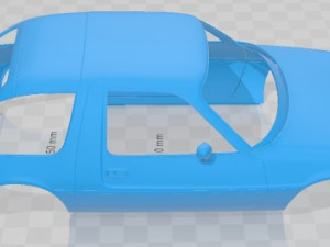 AMC Pacer X 1977 Printable Body Car 3D Print Model