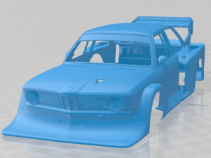 320i GTX Printable Body Car 3D Baskı Modeli