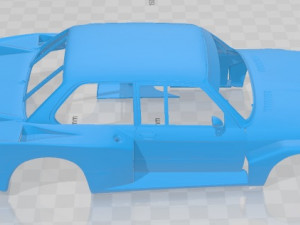 320i GTX Printable Body Car Modelo de impresión 3D