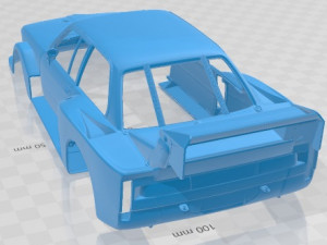 320i GTX Printable Body Car Modelo de impresión 3D