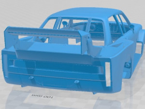320i GTX Printable Body Car Modelo de impresión 3D