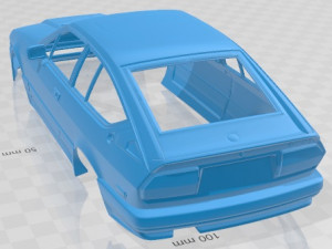 Alfa Romeo GTV6 Tuned Printable Body Car 3D Принт Модель