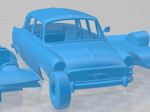 Skoda 1000 MB 1964 Printable Car 3D Print Model
