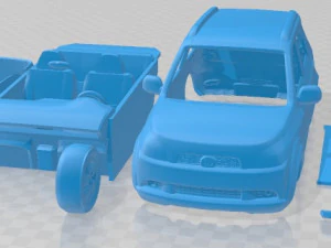 Coche Toyota Rush 2006 Imprimible Modelo de impresión 3D