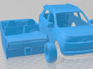 Toyota Rush 2006 Printable Car 3D Print Model