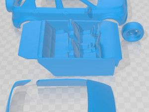 Toyota Rush 2006 Printable Car Modello di stampa 3D
