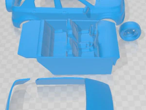 Toyota Rush 2006 Printable Car 3D Print Model