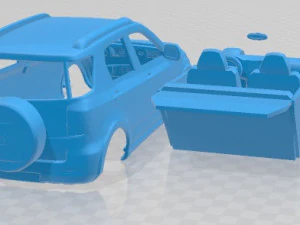 Toyota Rush 2006 Printable Car 3D Print Model