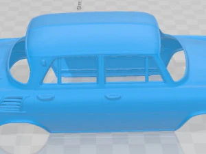 Skoda 1000 MB 1964 Printable Body Car 3D Print Model