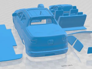 Ram 1000 Crew Cab Big Horn 2021 Printable Car 3D Print Model