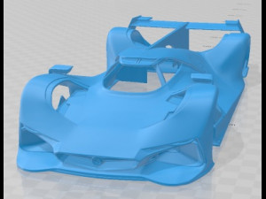 Mazda 55LM GT Vision Printable Body Car 3D Baskı Modeli