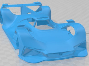 Mazda 55LM GT Vision Printable Body Car 3Dプリントモデル