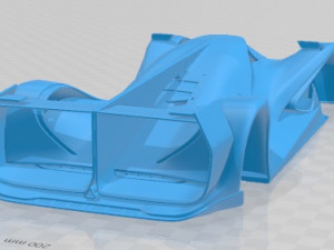 Mazda 55LM GT Vision Printable Body Car 3Dプリントモデル