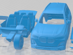 Alpina XB7 2021 Printable Car 3D Print Model